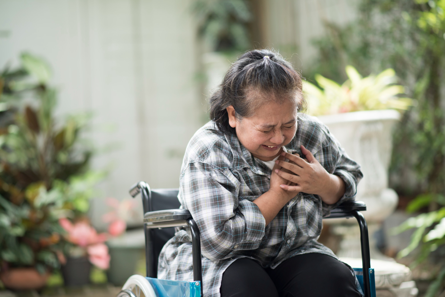person with stroke